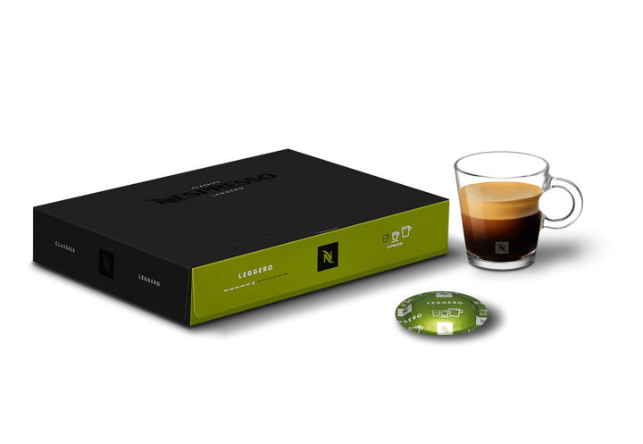 Nespresso Leggero Coffee Capsules - 50 Pods