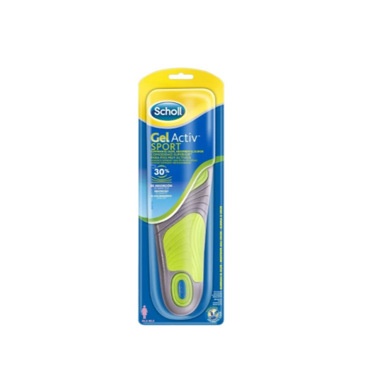 Scholl GelActiv Sport Insoles for Women, Running Insoles Size 3.5 - 7.5