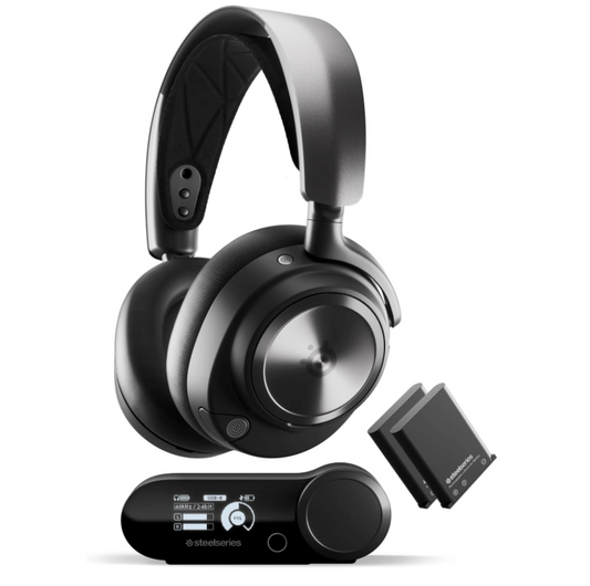 SteelSeries Arctis Nova Pro Wireless Gaming Headset - Black