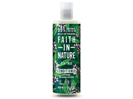 Faith In Nature Natural Tea Tree Conditioner For Normal to Oily Hair 400ml