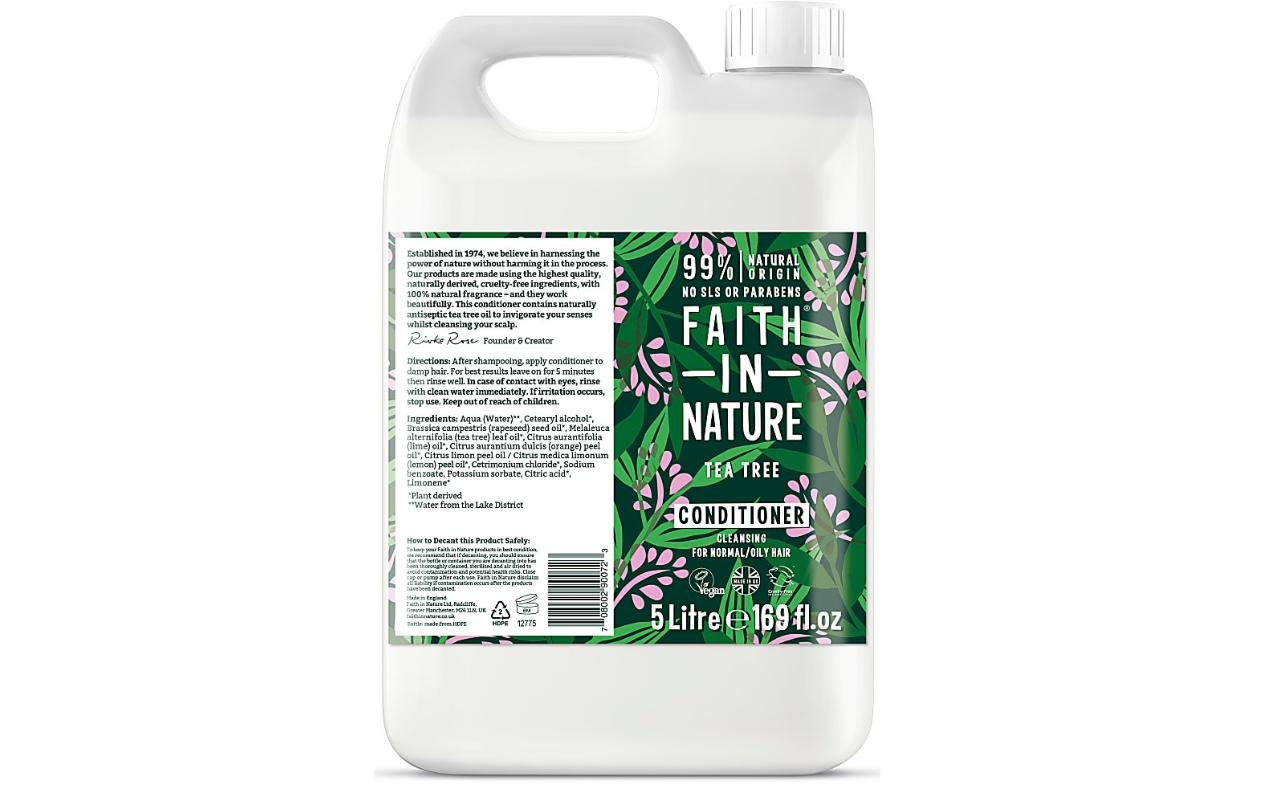 Faith In Nature Natural Tea Tree Conditioner - 5L