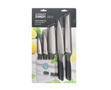 Joseph Joseph Duo 5 Piece Elevate Kitchen Knife Set Japanese Stainless Steel Blades