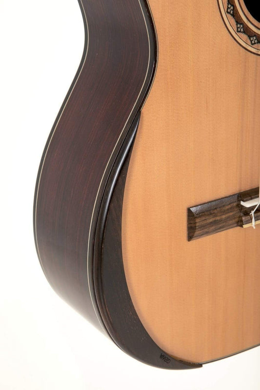 GEWA Classical Guitar Armrest - Ebonized Matte Black