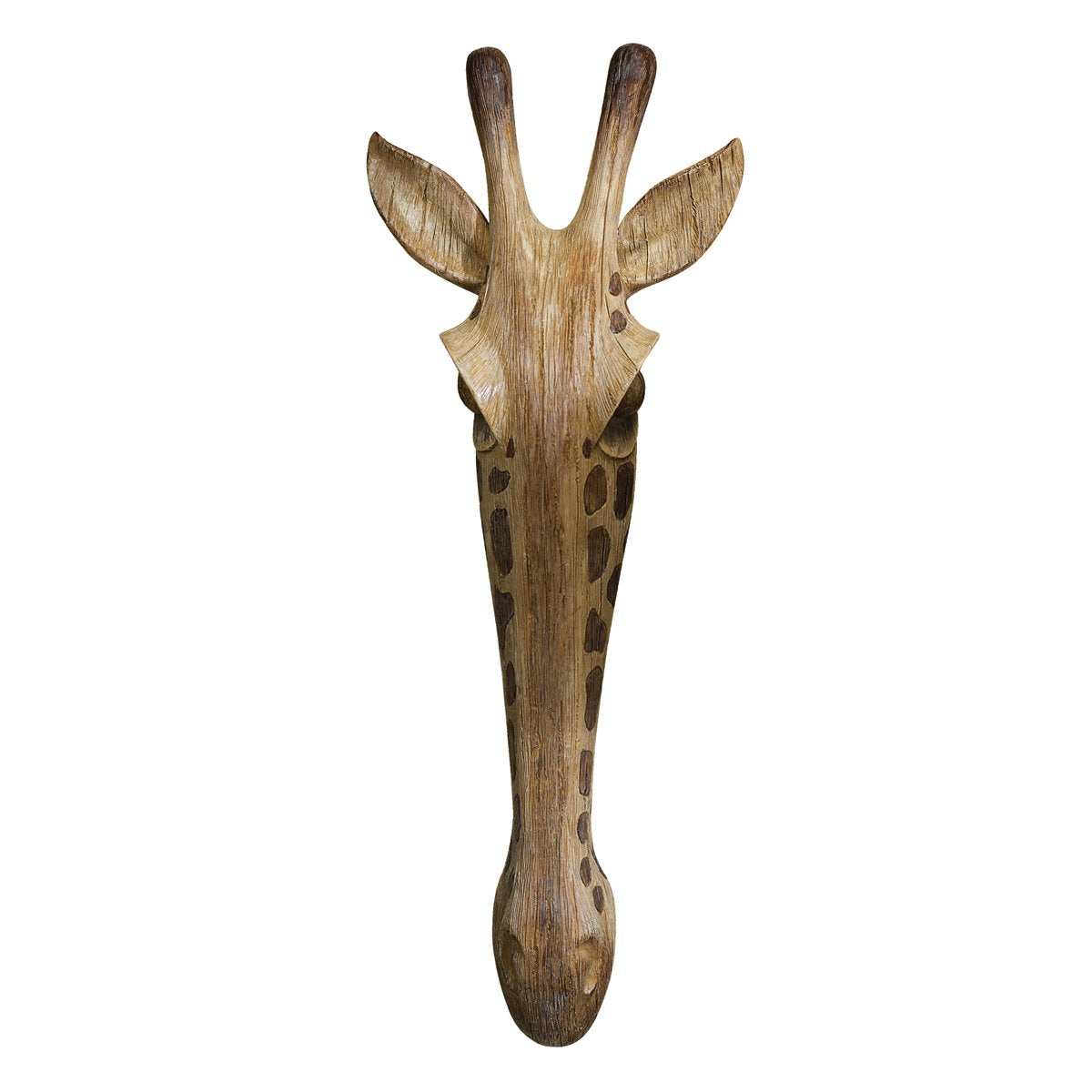 Design Toscano Giraffe Animal Mask Wall Sculpture - African Savannah Art