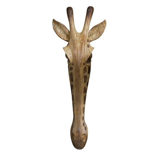 Design Toscano Giraffe Animal Mask Wall Sculpture - African Savannah Art