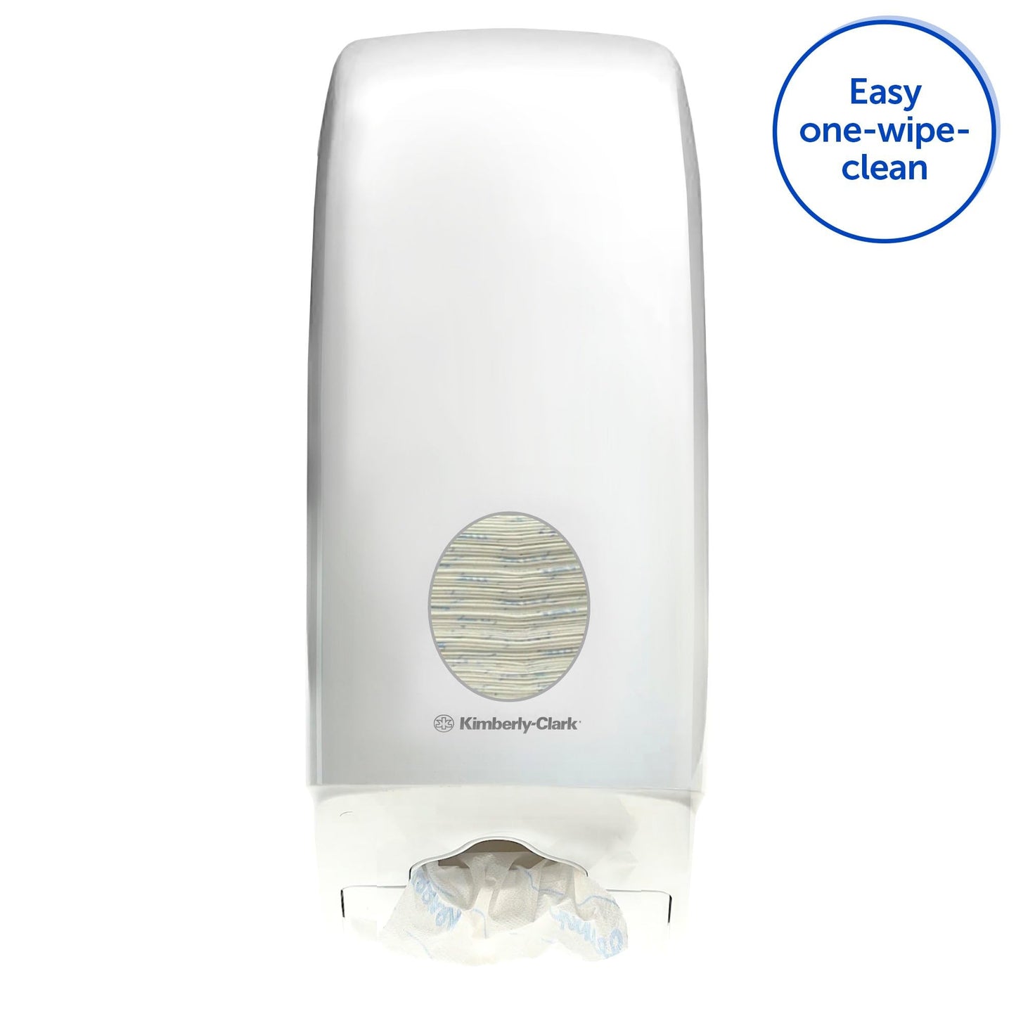 Aquarius Folded Toilet Tissue Dispenser 6946 White Single Sheet