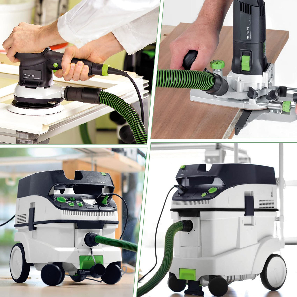 Feikeer Dust Extractor Hose 5m, Suitable for Festool Vacuum Suction Dust Extractors