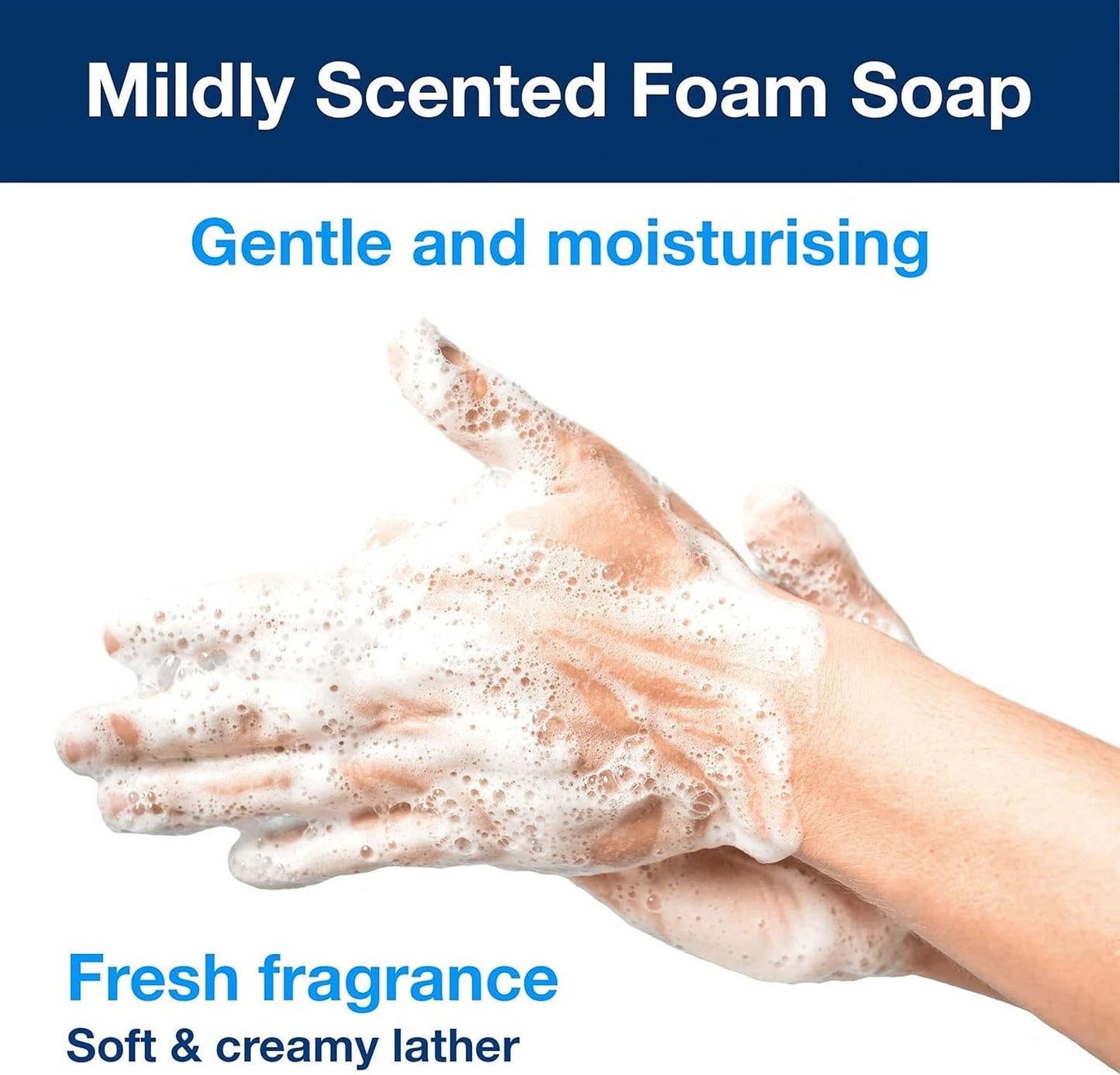 Tork Mildly Scented Foam Hand Soap 6 x 1000ml Reduces Consumption