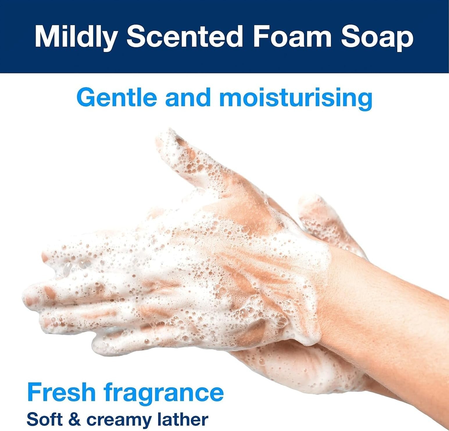 Tork Mildly Scented Foam Hand Soap 6 x 1000ml Reduces Consumption