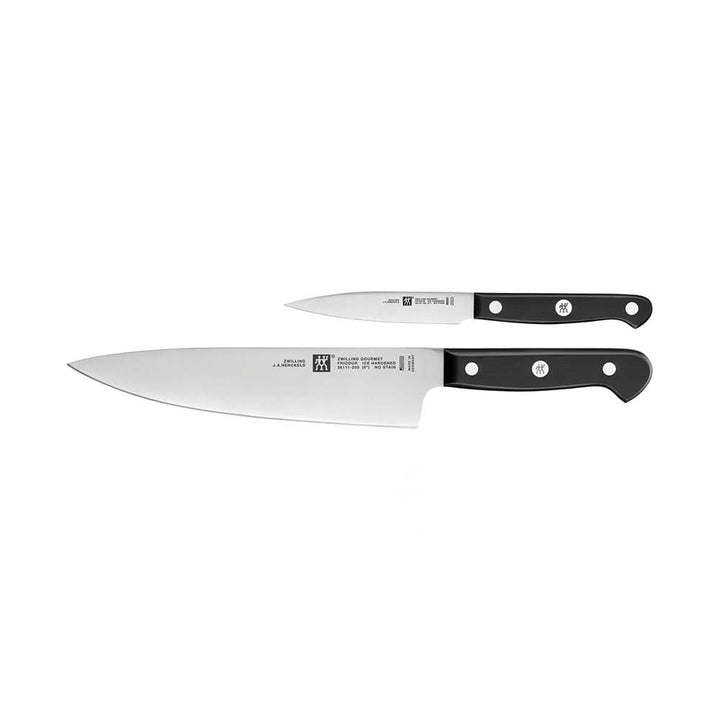 ZWILLING Gourmet Knife Set 2 Pieces, 10cm & 20cm Stainless Steel