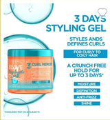 L'Oreal Paris Elvive Dream Lengths Curls Styling Gel 400ml - For 3 Days Curl Memory for Curly Hair