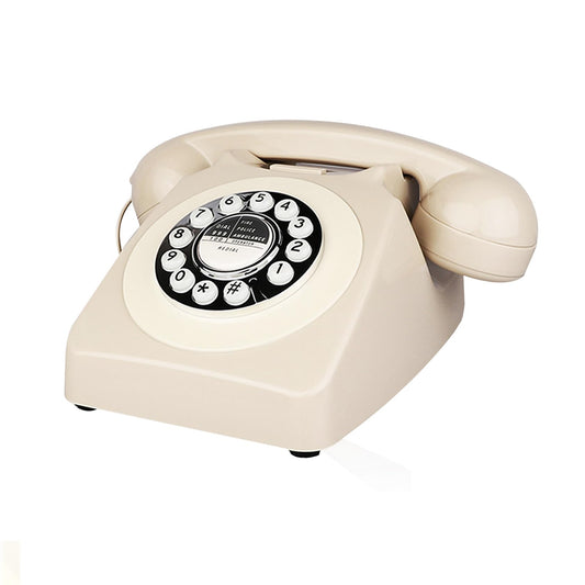Retro Corded Telephone - Vintage 1980s Classic Landline Phone