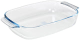 Pyrex Rectangular Classic Roaster Glass Dish 31 x 20cm 1.8 Litre Easy Grip