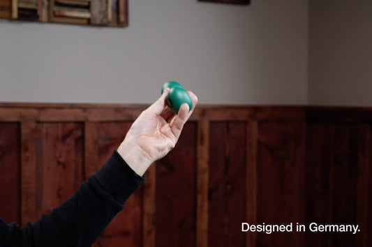 Meinl Percussion Egg Shaker Pair - Green Plastic Shakers
