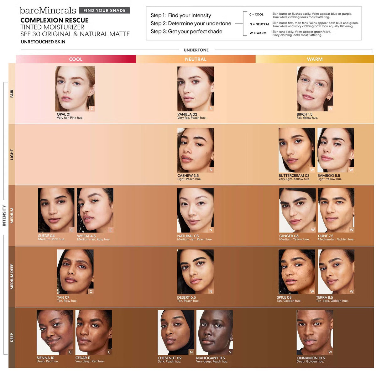 bareMinerals Complexion Rescue Natural Matte Tinted Mineral Moisturiser SPF30