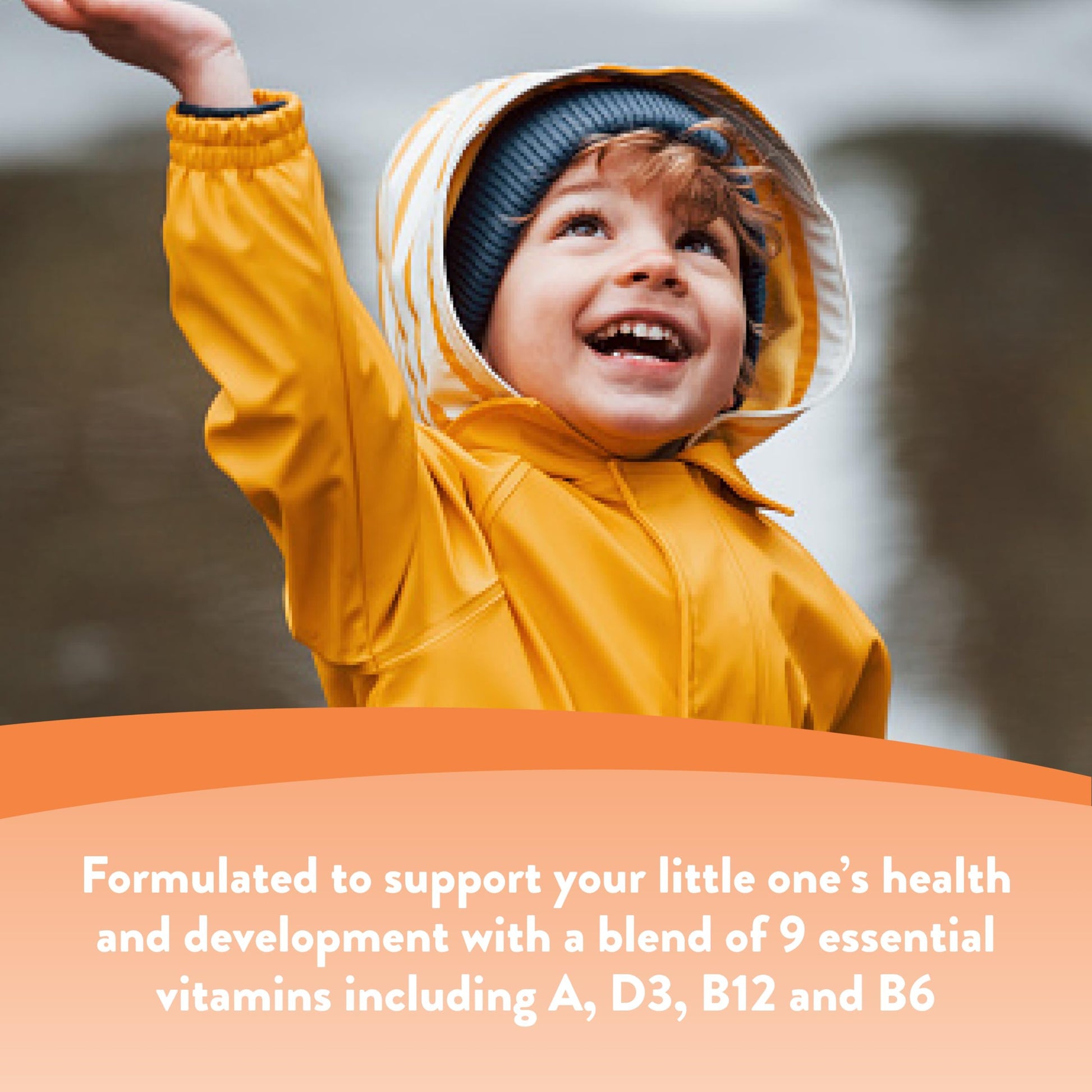 Tixylix Multi-Vitamin Drops 50ml for Children 3 Months+ Orange Flavour - 6x Pack Bundle