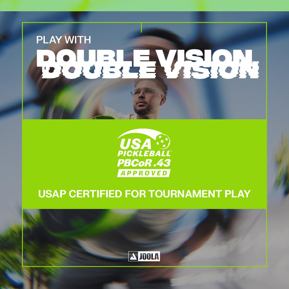 JOOLA Perseus Double Vision 16mm Pickleball Paddle - USAP Approved