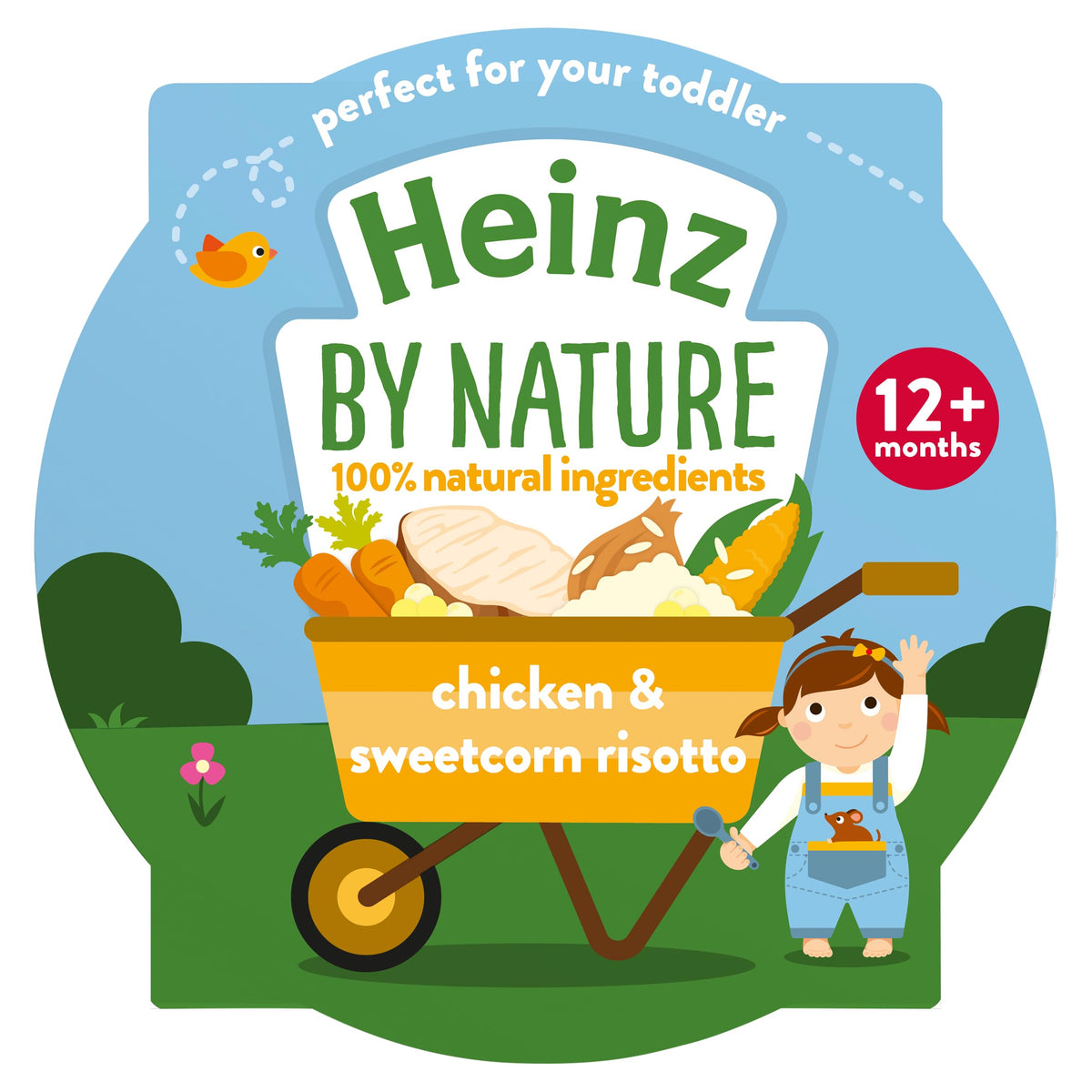 Heinz Baby Chicken and Sweetcorn Risotto 5x200g Baby Food Tray