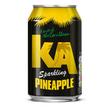 KA Caribbean Pineapple Fizzy Drinks 24 x 330ml Cans Multipack