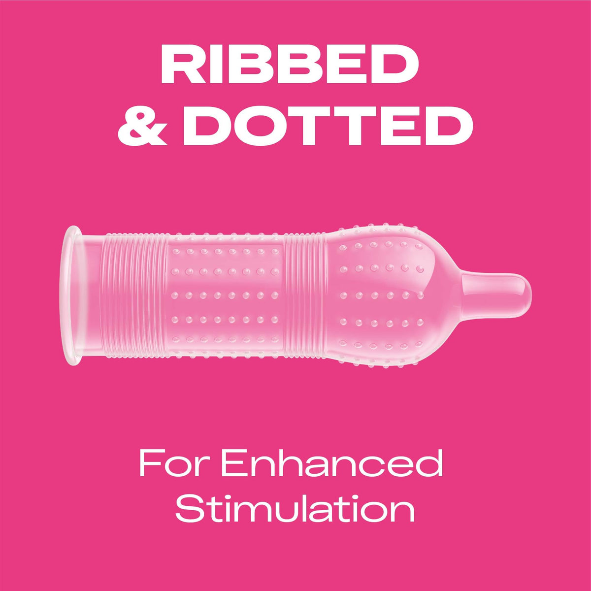 Durex Pleasure Me Max Ribbed & Dotted Condoms, 20 Pack (2 Packs of 10)