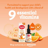 Tixylix Multi-Vitamin Drops 50ml for Children 3 Months+ Orange Flavour