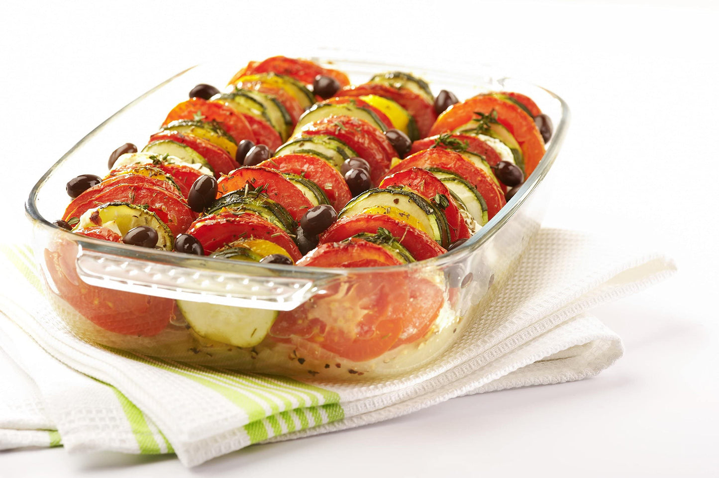 Pyrex Rectangular Classic Roaster Glass Dish 31 x 20cm 1.8 Litre Easy Grip