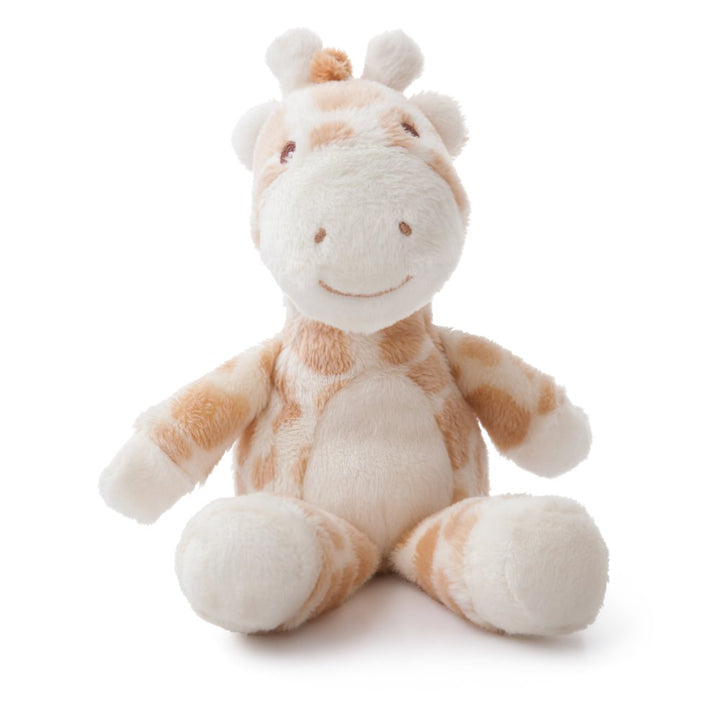 Aurora 60616 Baby Gigi Giraffe Rattle Children's Soft Toy Brown/White