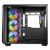 Antec C5 ARGB Mid Tower Tempered Glass PC Gaming Case Black
