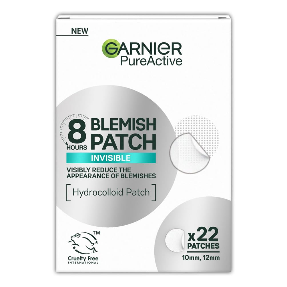 Garnier Invisible 8H Hydrocolloid Blemish Patches - 22 Patches