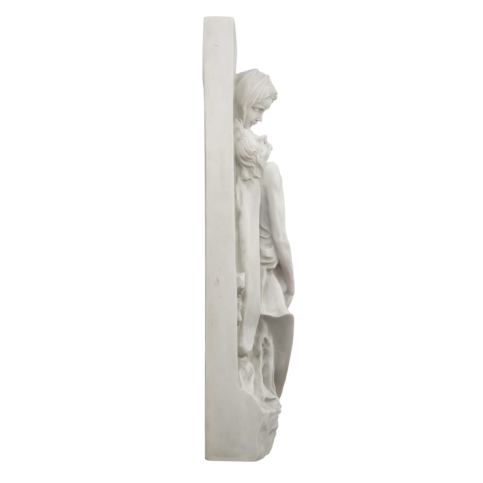 Design Toscano Pieta Sculptural Wall Frieze 26"H x 12"W Antique Stone