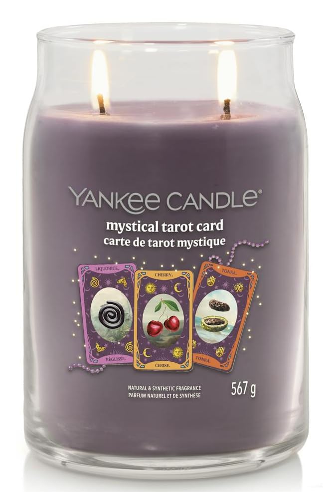 Yankee Candle Signature Large Scented Jar Candle - Mystical Tarot Card Halloween Collection