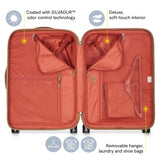 Delsey Paris Chatelet 21 Inch Hardside Spinner Carry-On Luggage