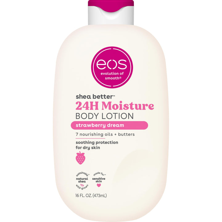 eos Shea Better Strawberry Dream Body Lotion 473ml