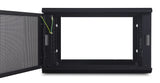 APC NetShelter 6U Wall-Mount Server Rack Steel Enclosure Cabinet in Black