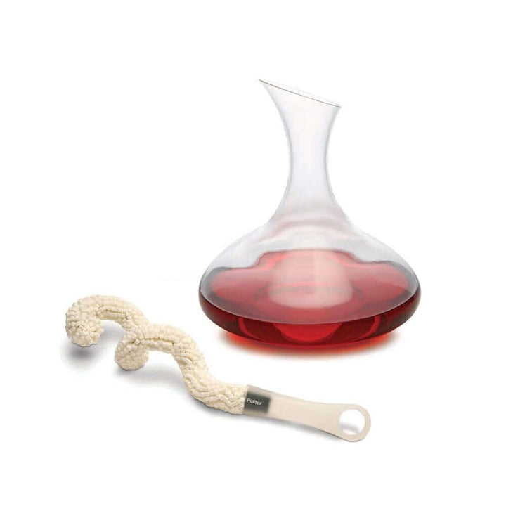 Pulltex Regular Transparent Wine Bottle Cooler Decanter & Cleaner