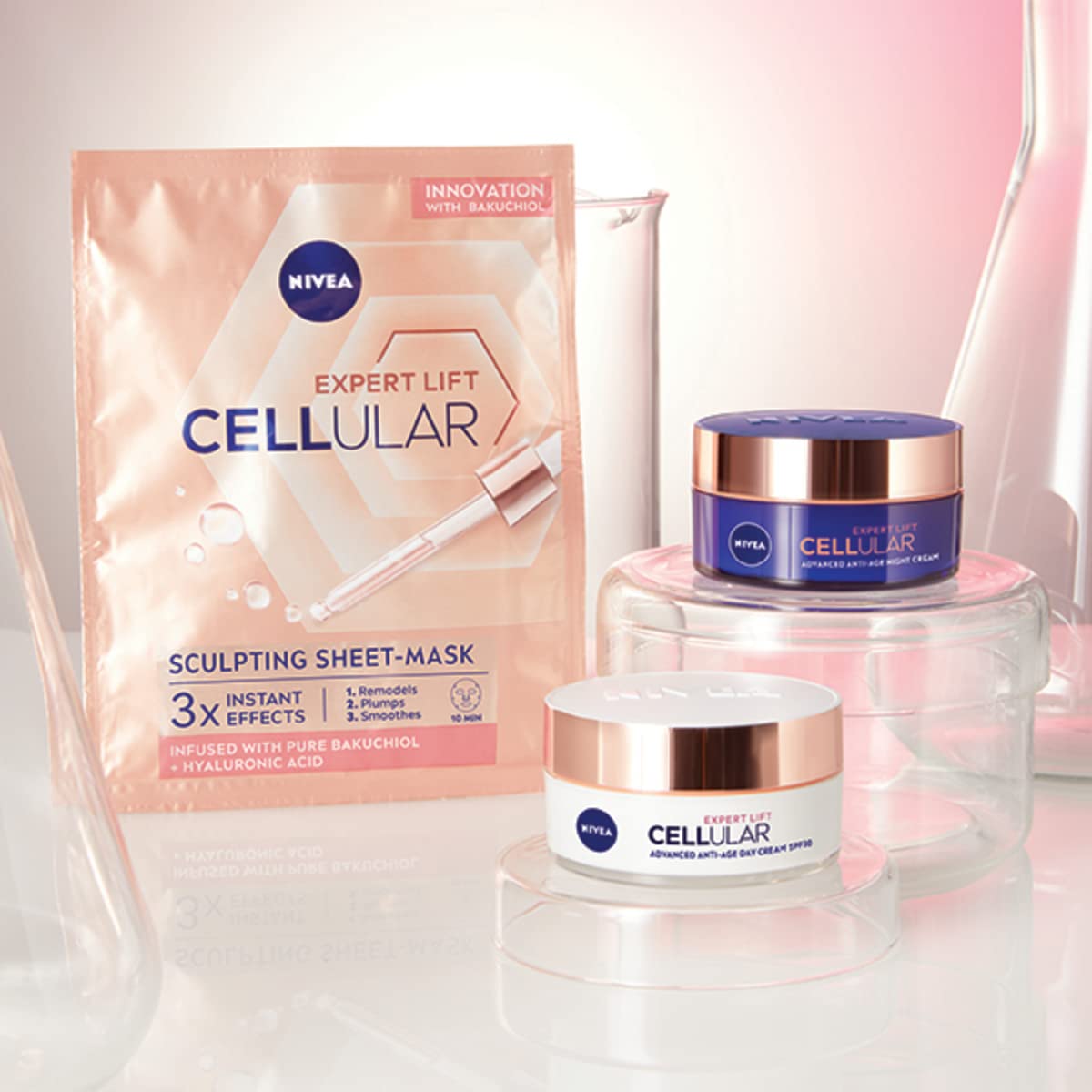 NIVEA Cellular Expert Lift Anti-Age Day Cream 50ml with Pure Bakuchiol SPF30