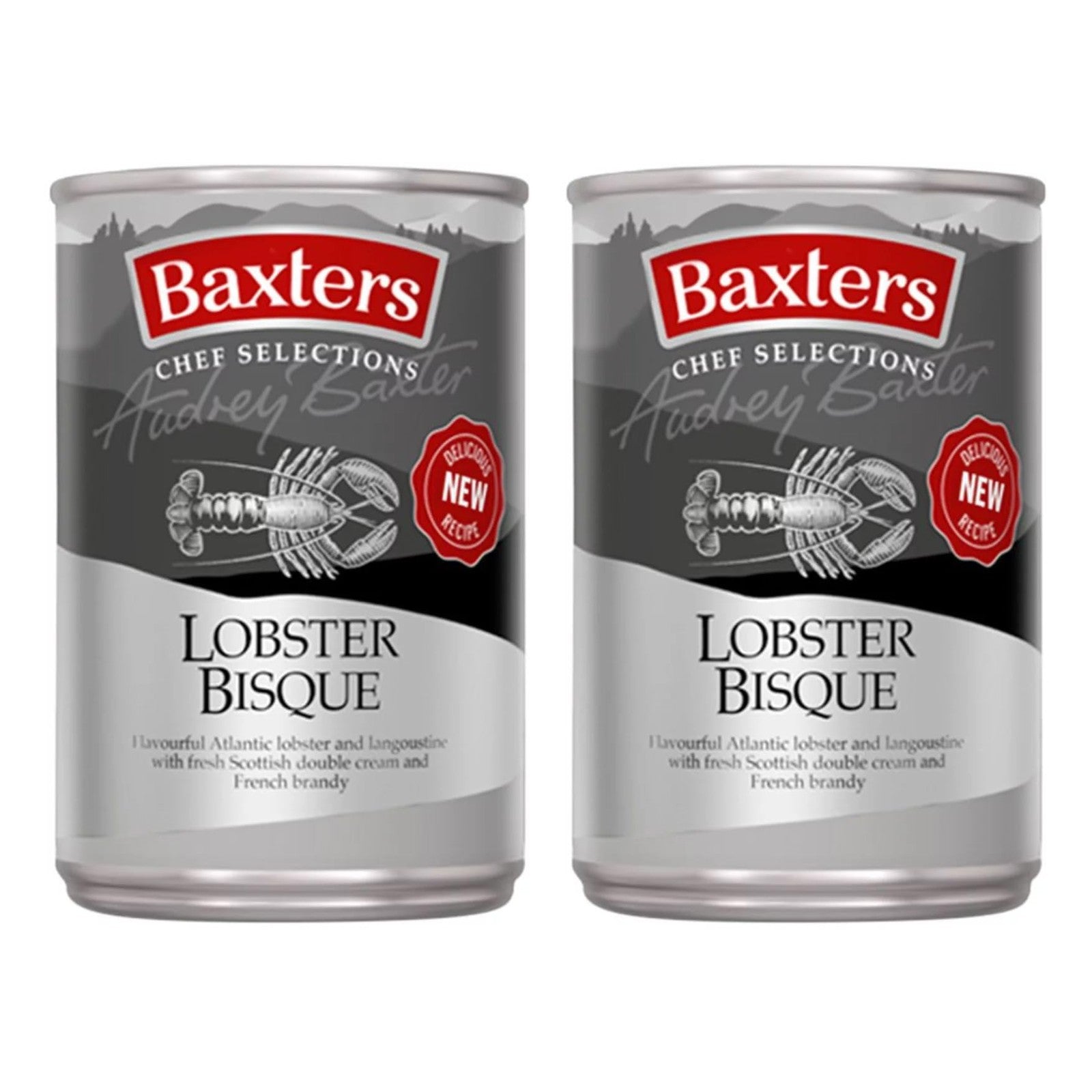 Baxters Lobster Bisque Soup 400g - Atlantic Shellfish (pack of 2)