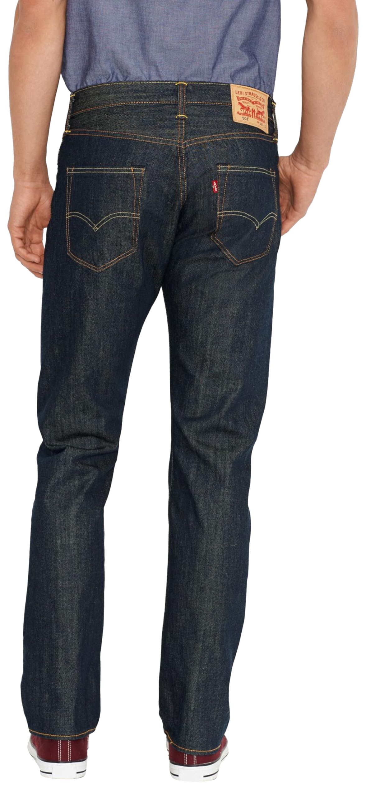 Levi's Men's 501 Original Fit Jeans Regular Marlon 36W 32L 100% Cotton 