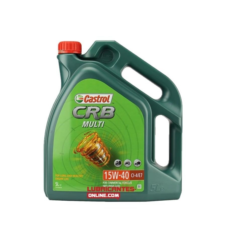 Castrol CRB Multi 15W40 CI-4/E7 Premium Engine Oil 5L
