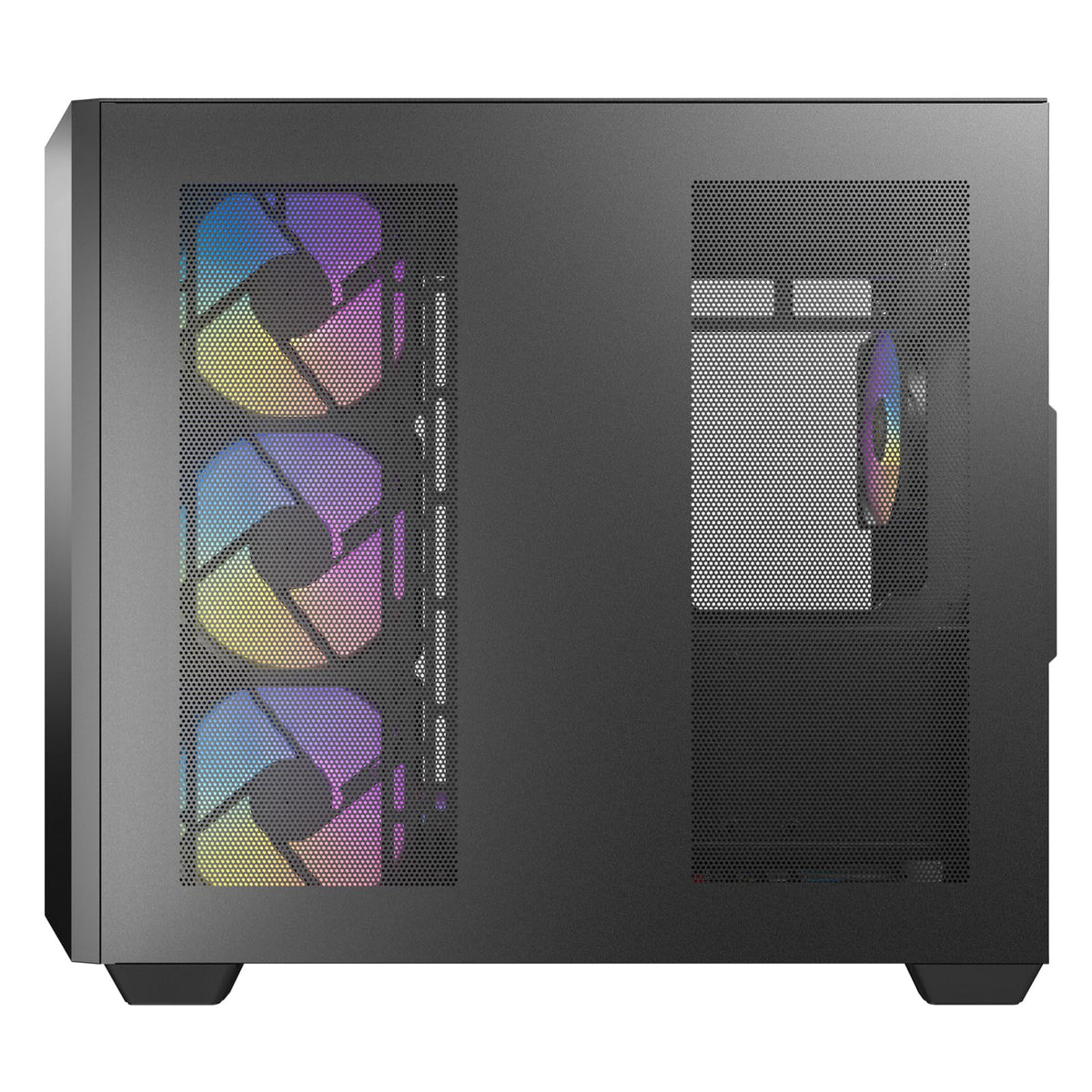 Antec C5 ARGB Mid Tower Tempered Glass PC Gaming Case Black