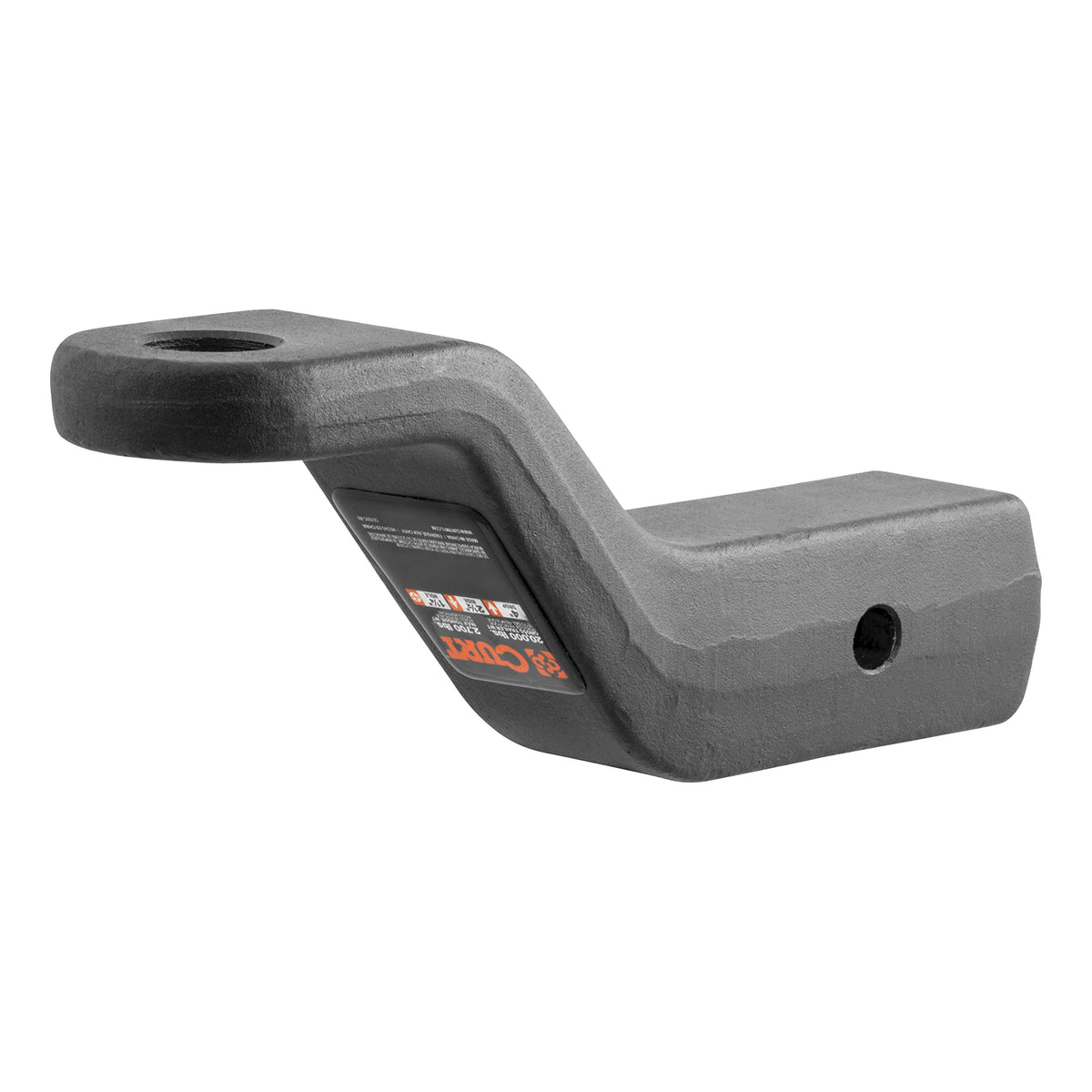 CURT 45458 Commercial Duty Forged Trailer Hitch Ball Mount 20,000 lbs