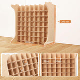 Bucasso Paint Rack Organizer 49 Holes - 10ml/18ml MR HOBBY Storage - Model Tool Storage with MDF Material, Craft Paint Holder Rack
