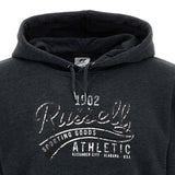 Russell Athletic Kids Pullover Hoody Sweatshirt Winter Charcoal Marl