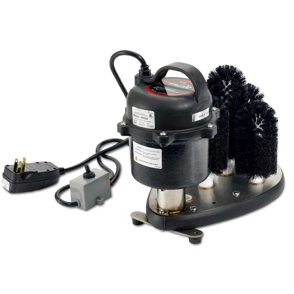 Bar Maid SS-100 5-Brush Submersible Electric Glass Washer for Catering/Restaurants/Pubs