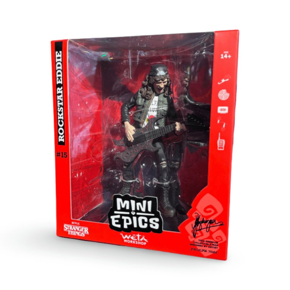 Mini Epics Stranger Things Rockstar Eddie No.15 Weta Workshop