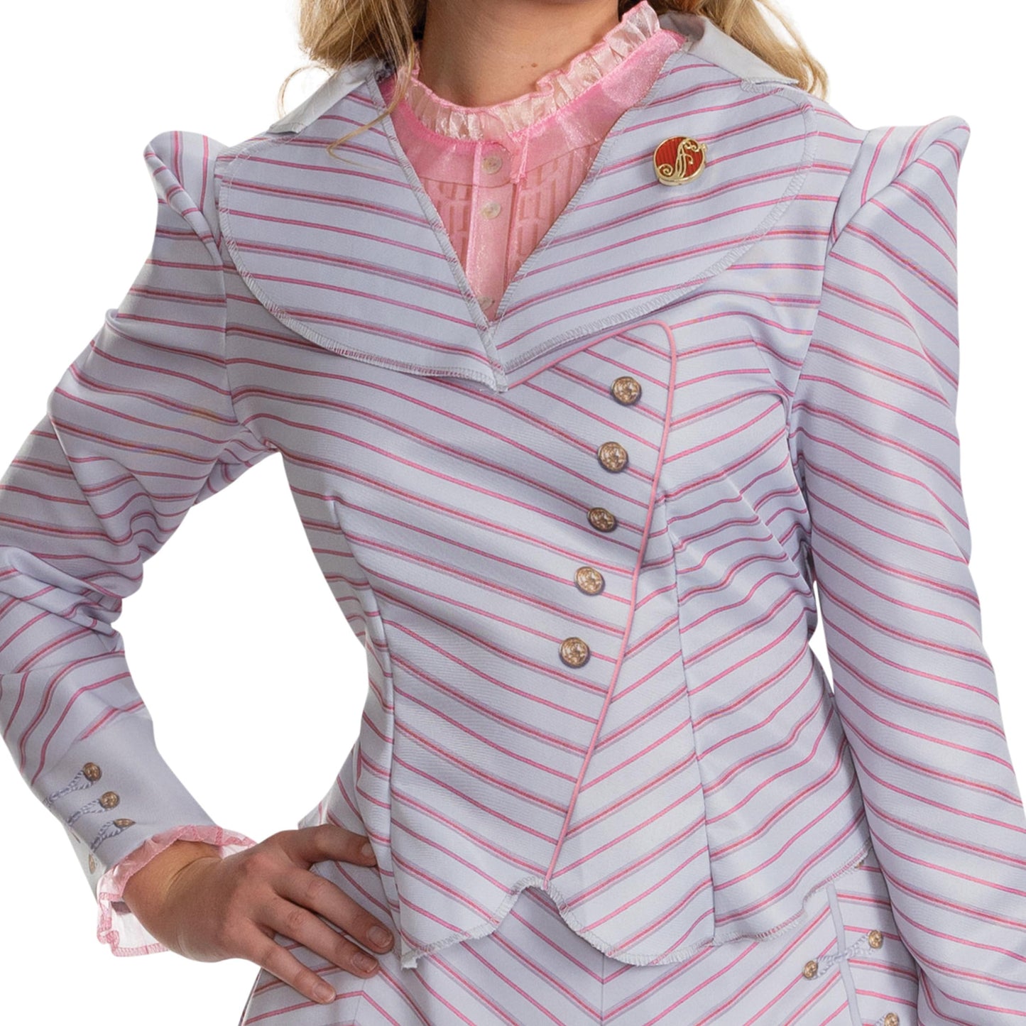 Disguise Wicked Glinda Deluxe Official Movie Costume Outfit Women Size Small