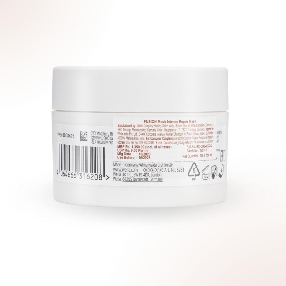 Wella Professionals Fusion Intense Repair Hair Mask 150ml