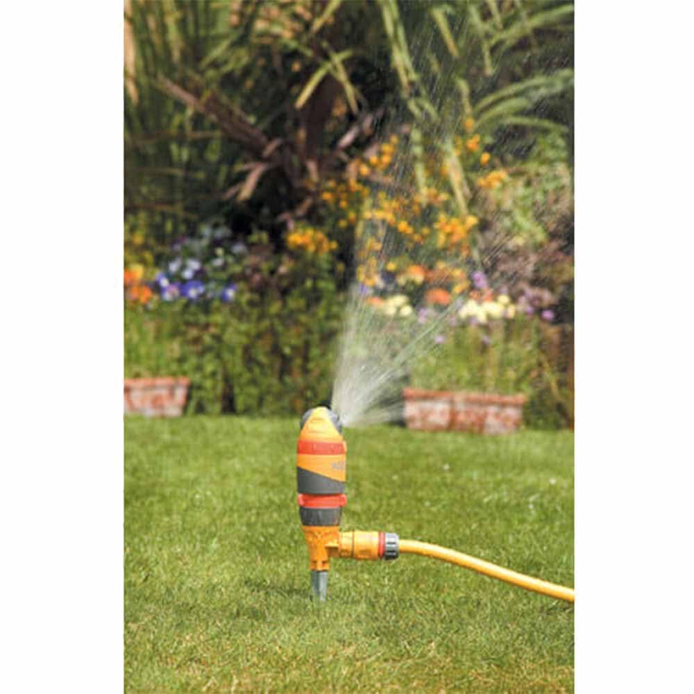 Hozelock Rotating Sprinkler Pro 314m & Jet Spray Gun 2674 Bundle Set