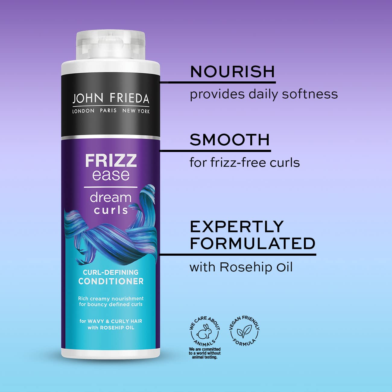 John Frieda Frizz Ease Dream Curls Shampoo & Conditioner Duo 2x500ml