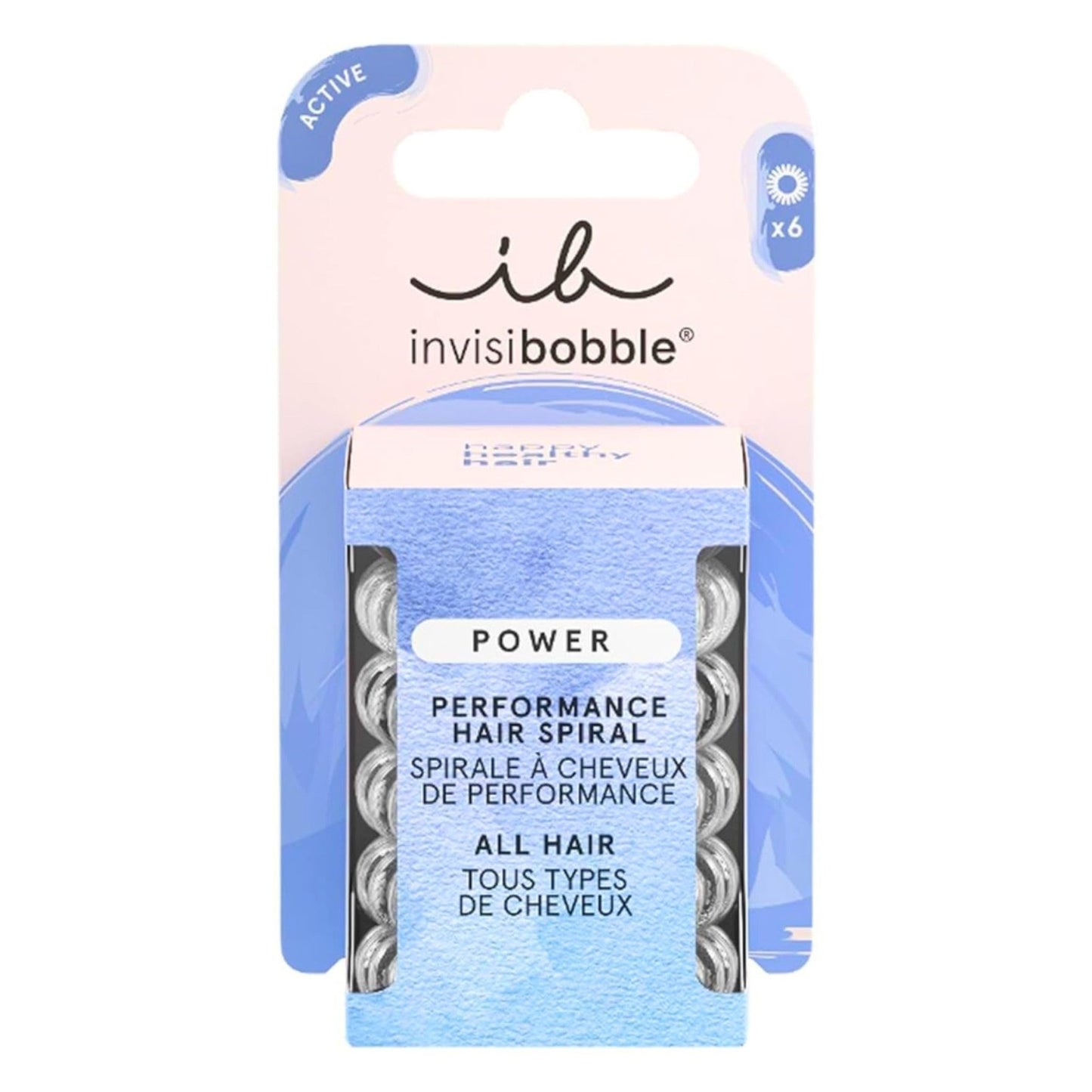 INVISIBOBBLE Power Traceless Spiral Hair Ties Strong Grip - 11 Pack Bundle
